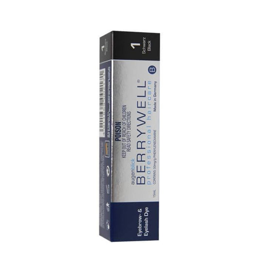 Berrywell Eyelash & Eyebrow Tint 15ml 1 Black