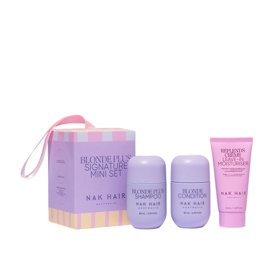 Nak Signature Mini Travel Trio Pack - Blonde Plus