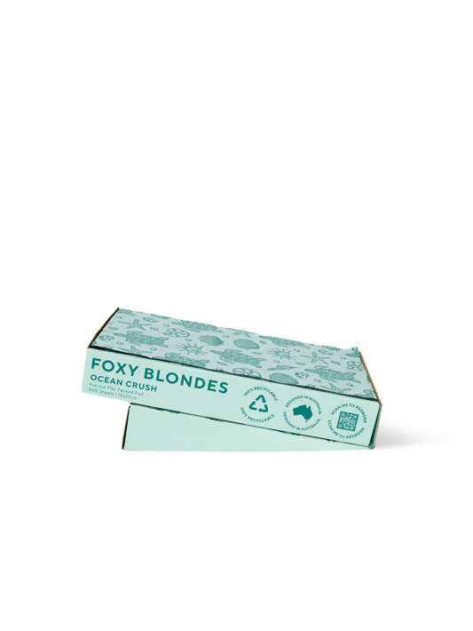 Foxy Blondes Flat Pack Foil - Ocean Crush