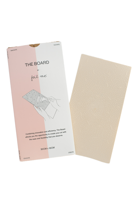 Foil Me 'the Board' Ecru