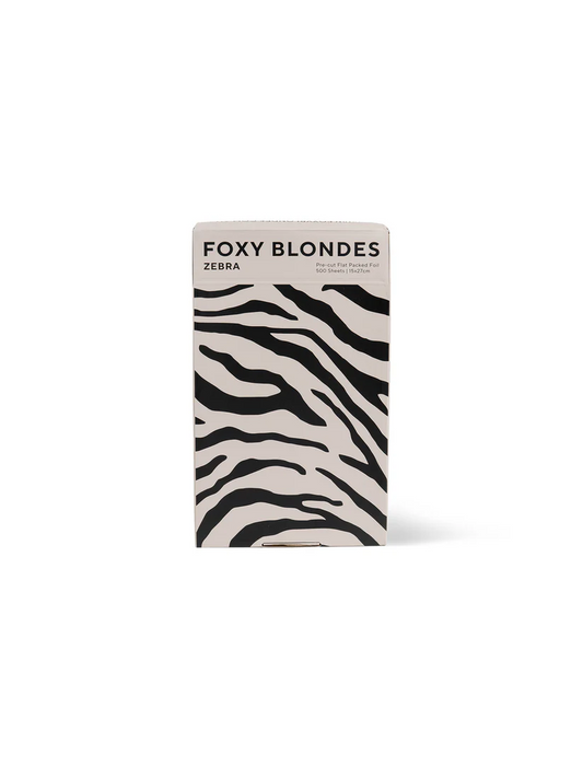 Foxy Blondes Flat Pack Foil - Zebra
