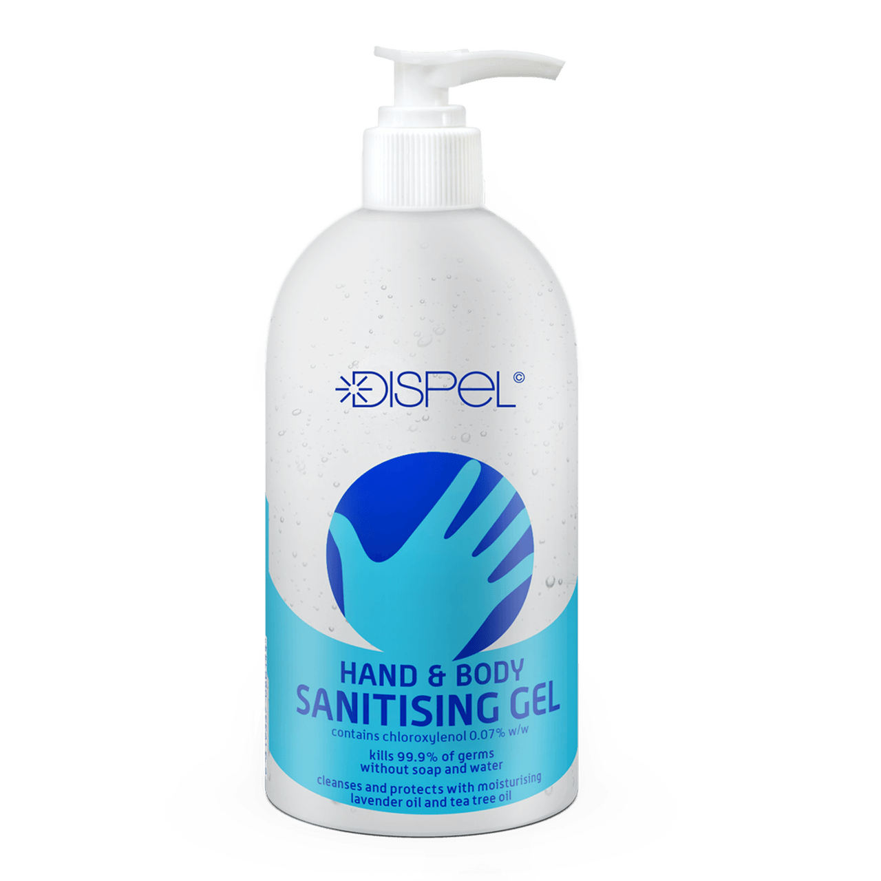 Dispel Hand & Body Sanitising Gel 500ml