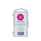 10 Fingers - Natural Cut Out Curve - 50pk