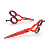 Kiepe Regular Scissors And Thinning Scissors - Red Passion
