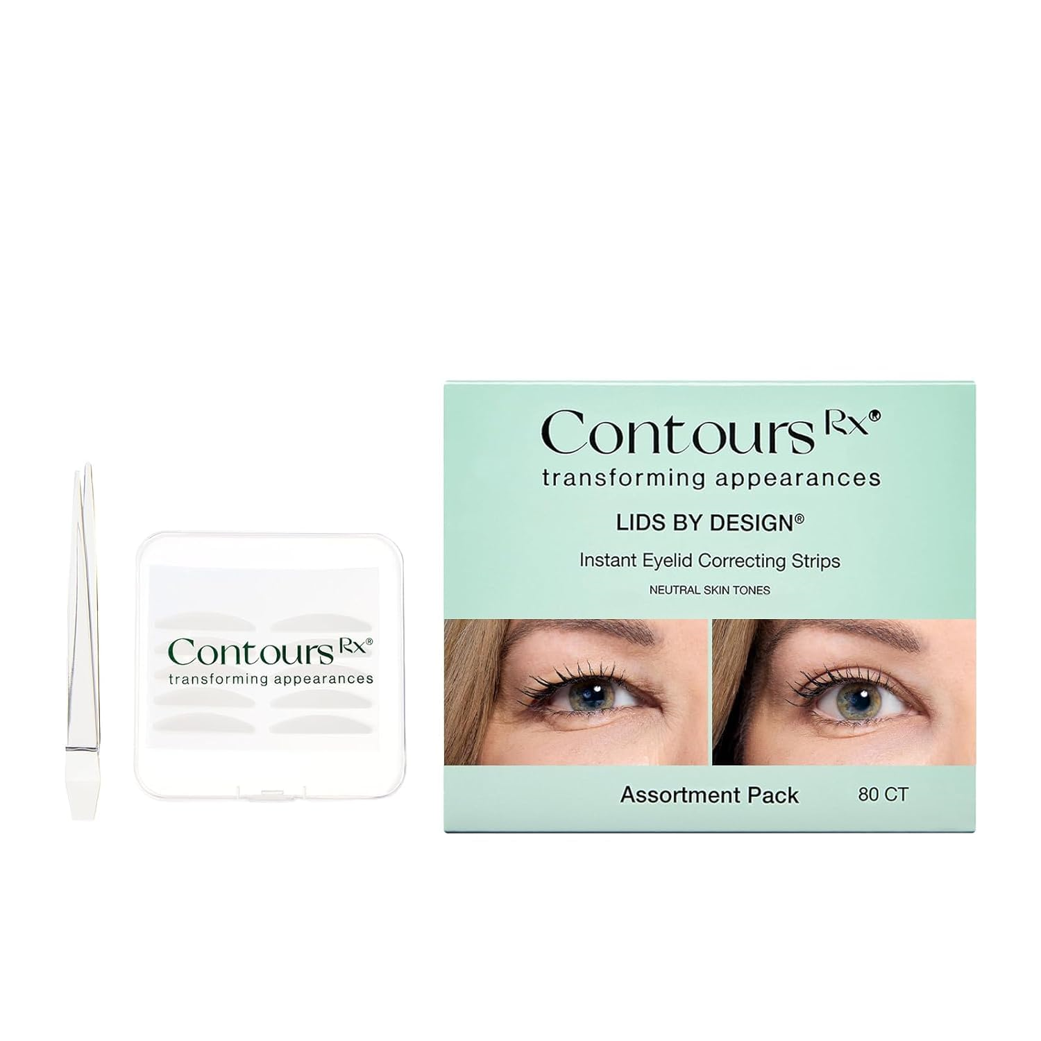 Contours Rx - Lids By Design - Assorted Pack (80 Strips)