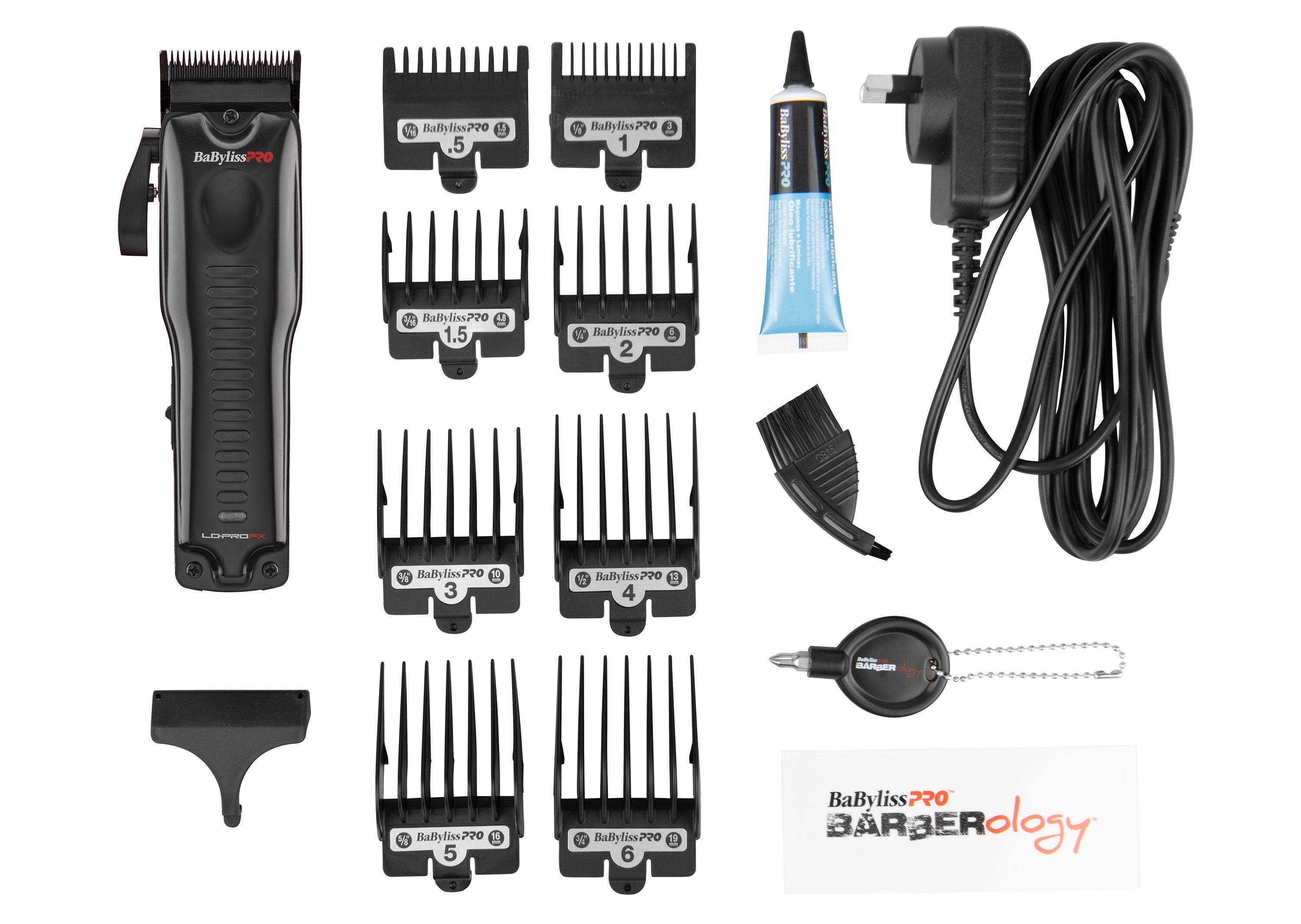 BabylissPRO LoProFX High Performance Low Profile Clipper - Black