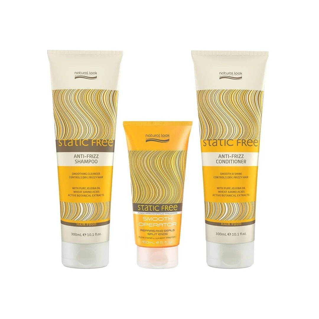 Natural Look Anti-frizz Trio Pack