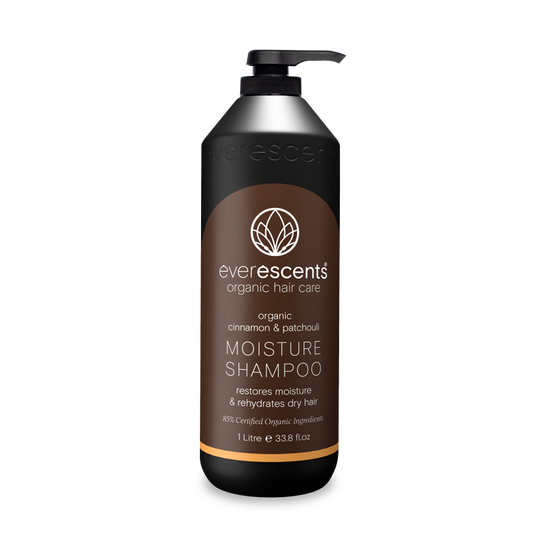 Everescents Organic Cinnamon & Patchouli Moisture Shampoo - 1 Litre