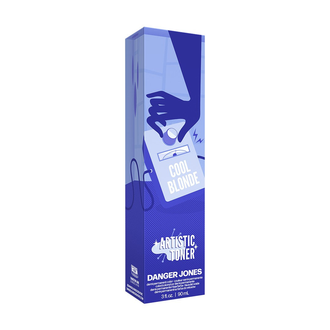 Danger Jones Demi-Permanent Artistic Toner 90ml - Cool Blonde