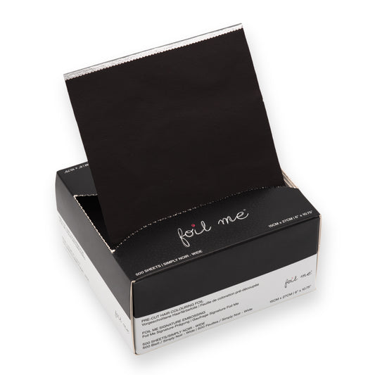 Foil Me - Simply Noir - Wide 15x27cm (500 Sheets)