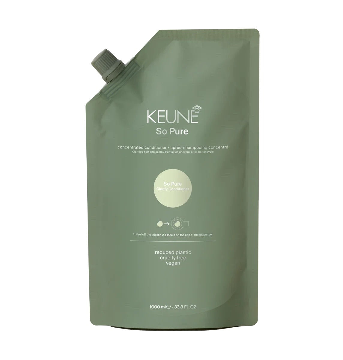 Keune So Pure Clarify Conditioner Refill - 1000ml