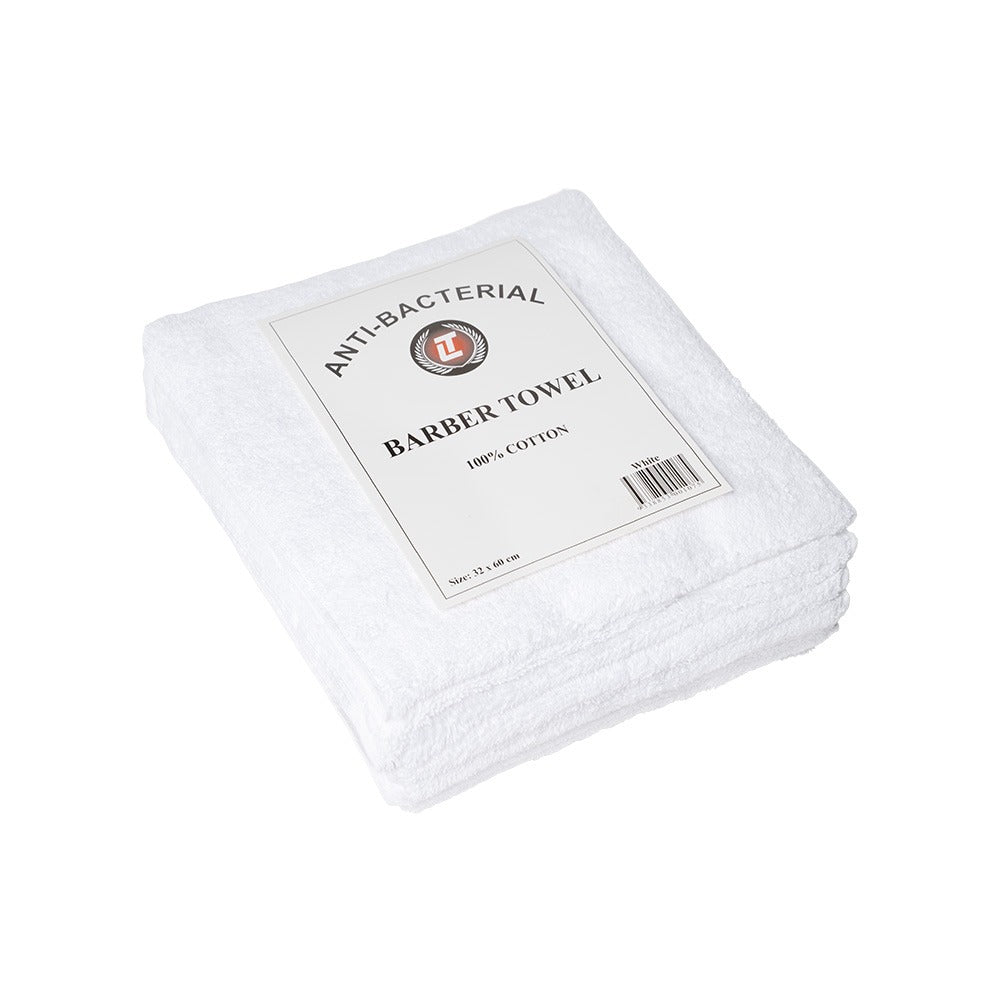 Barber Towel - 10pk (White)