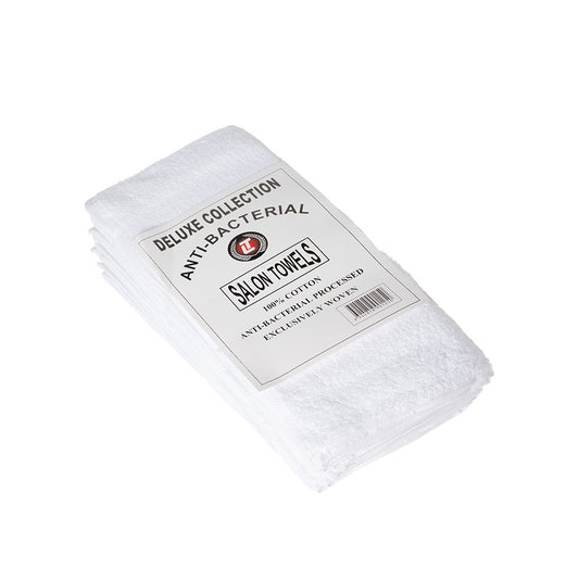Beauty Salon Towels - Deluxe Collection - 10pk (White)