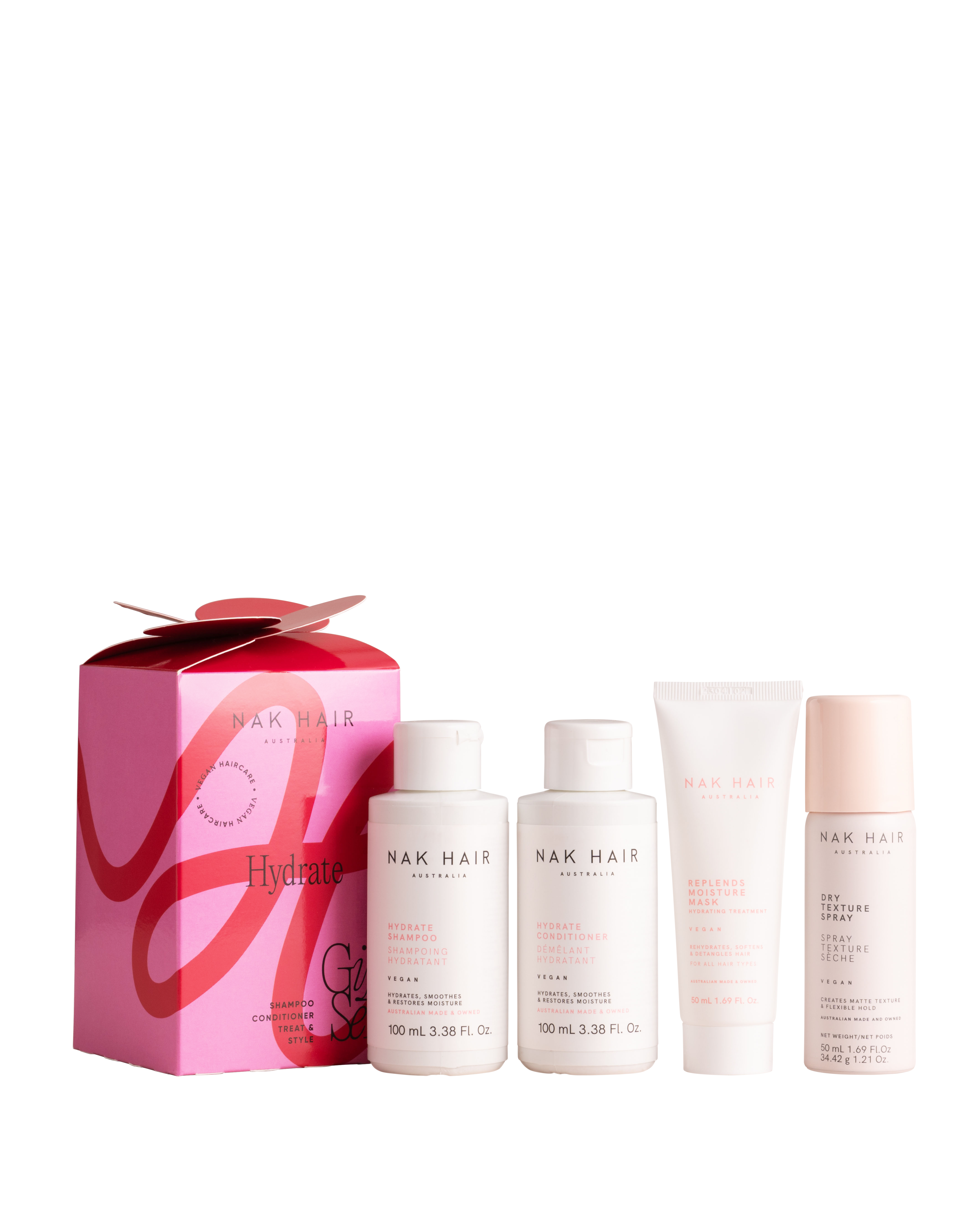 Nak Holiday Hydrate Mini Bonbon Quad Pack