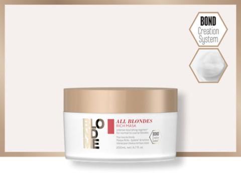 Schwarzkopf Blondme Rich Mask - 200 Ml