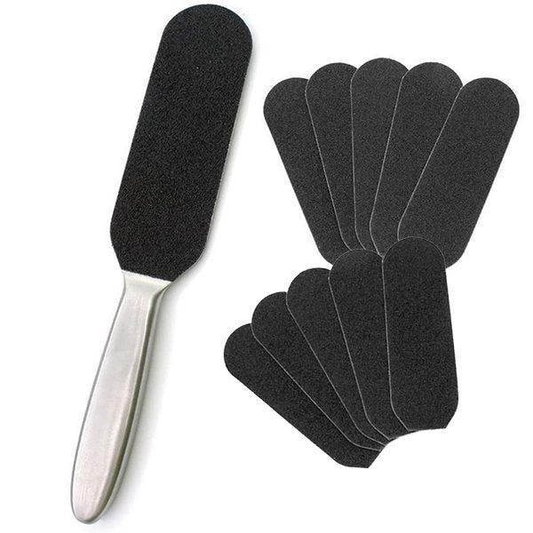 Artist Choice Stainless Steel Foot File & Replacement Pads