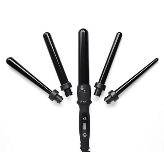 H2d X5 Professional Curling Wand - Black