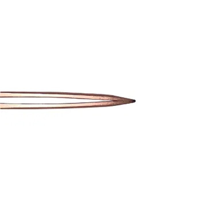 Grip? Tweezers Pointed Tip Stainless Steel - Rose Gold