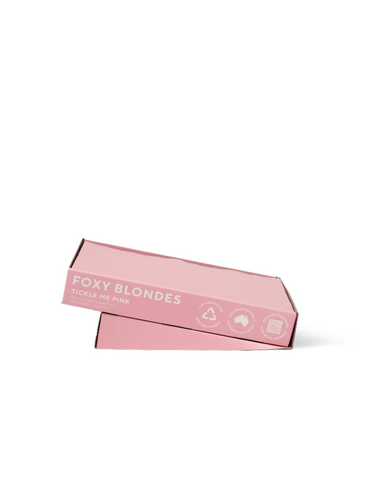 Foxy Blondes Flat Pack Foil - Tickle Me Pink