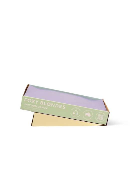 Foxy Blondes Flat Pack Foil - Unicorn Candy
