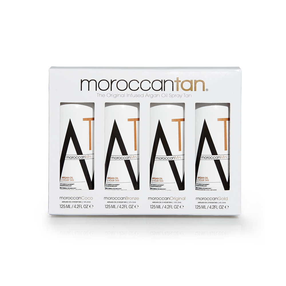 Moroccan Tan Original Collection Sample Pack 4 X 125ml