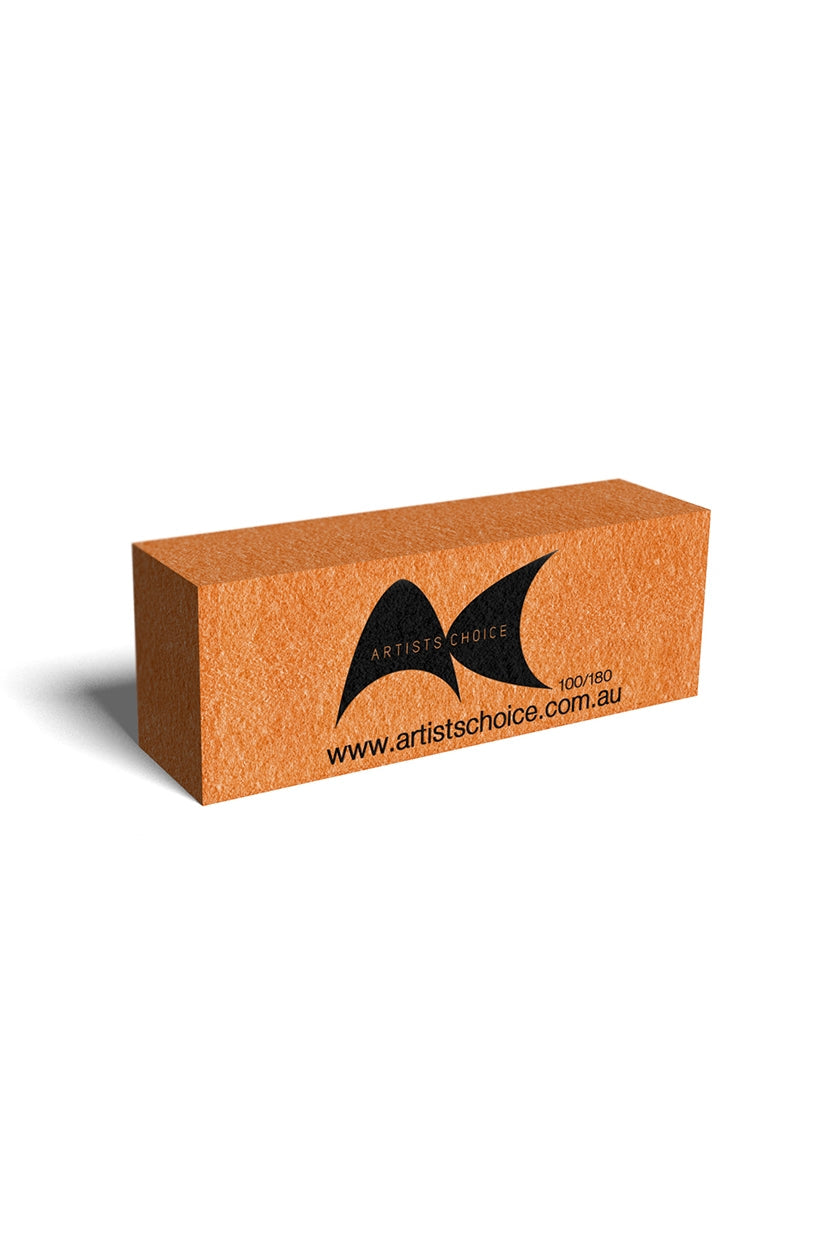 Artist Choice Sanding Block - 3 Sided - Orange