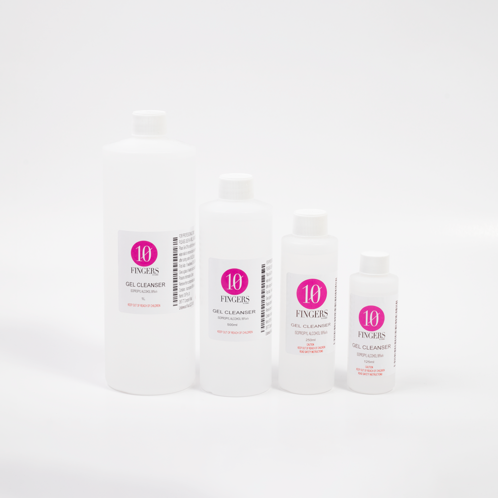 10 Fingers Gel Cleanser - 99% Isopropyl Alcohol - 125ml