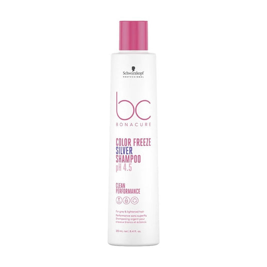 Schwarzkopf Bc Clean Performance Ph 4.5 Color Freeze Silver Shampoo 250ml