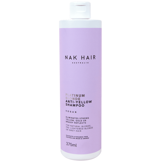 Nak Hair Platinum Blonde Shampoo - 375ml